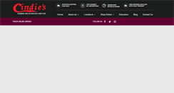 Desktop Screenshot of cindies.com
